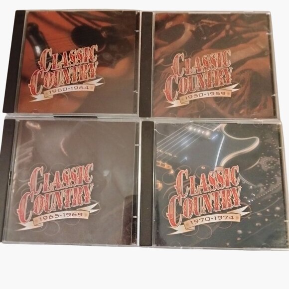Classic Country CD Collection 1950 1974 CD Set Sony - Picture 1 of 6